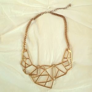 Gold Geometric Necklace