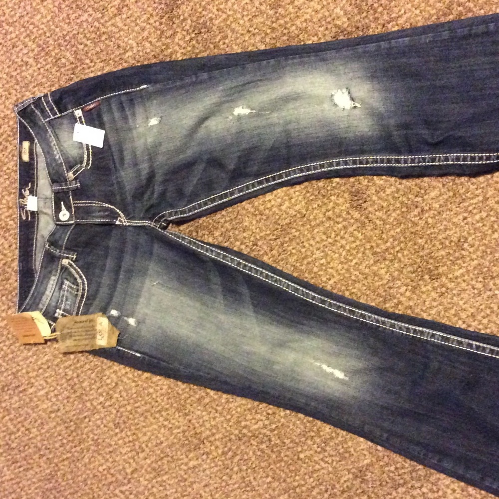 Silver Lola jeans