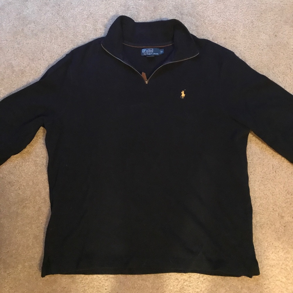 Polo 1/4 zip sweater!