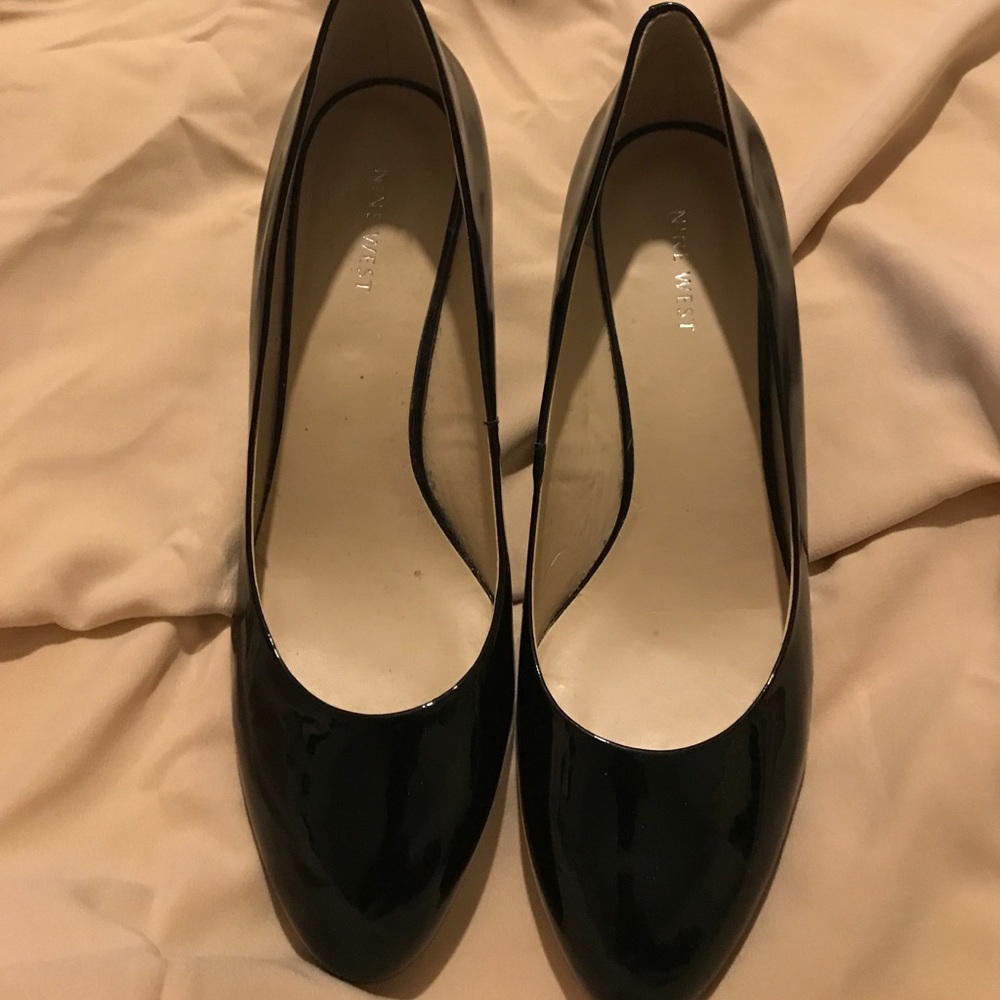 Patent Leather Wedge