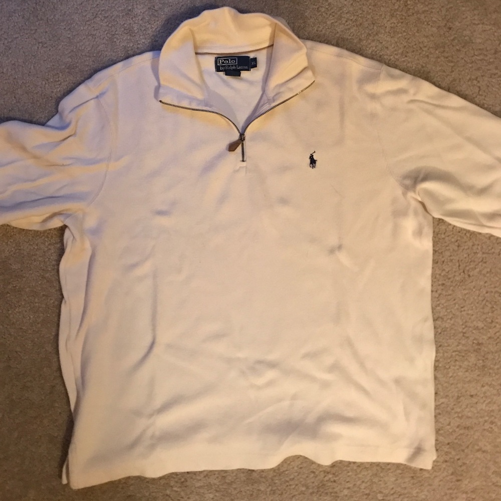 Polo 1/4 zip sweater!