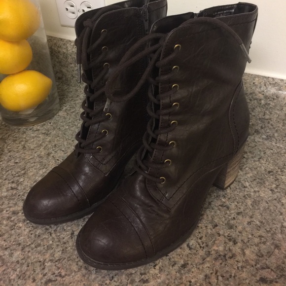 Brown Vintage Boots - Picture 1 of 4