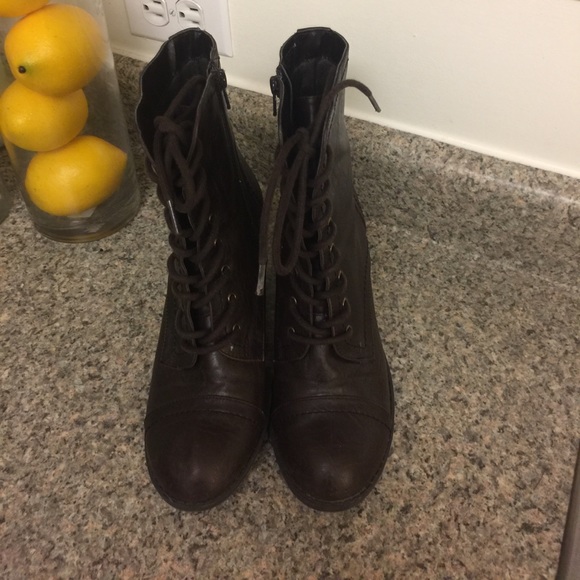 Brown Vintage Boots - Picture 2 of 4