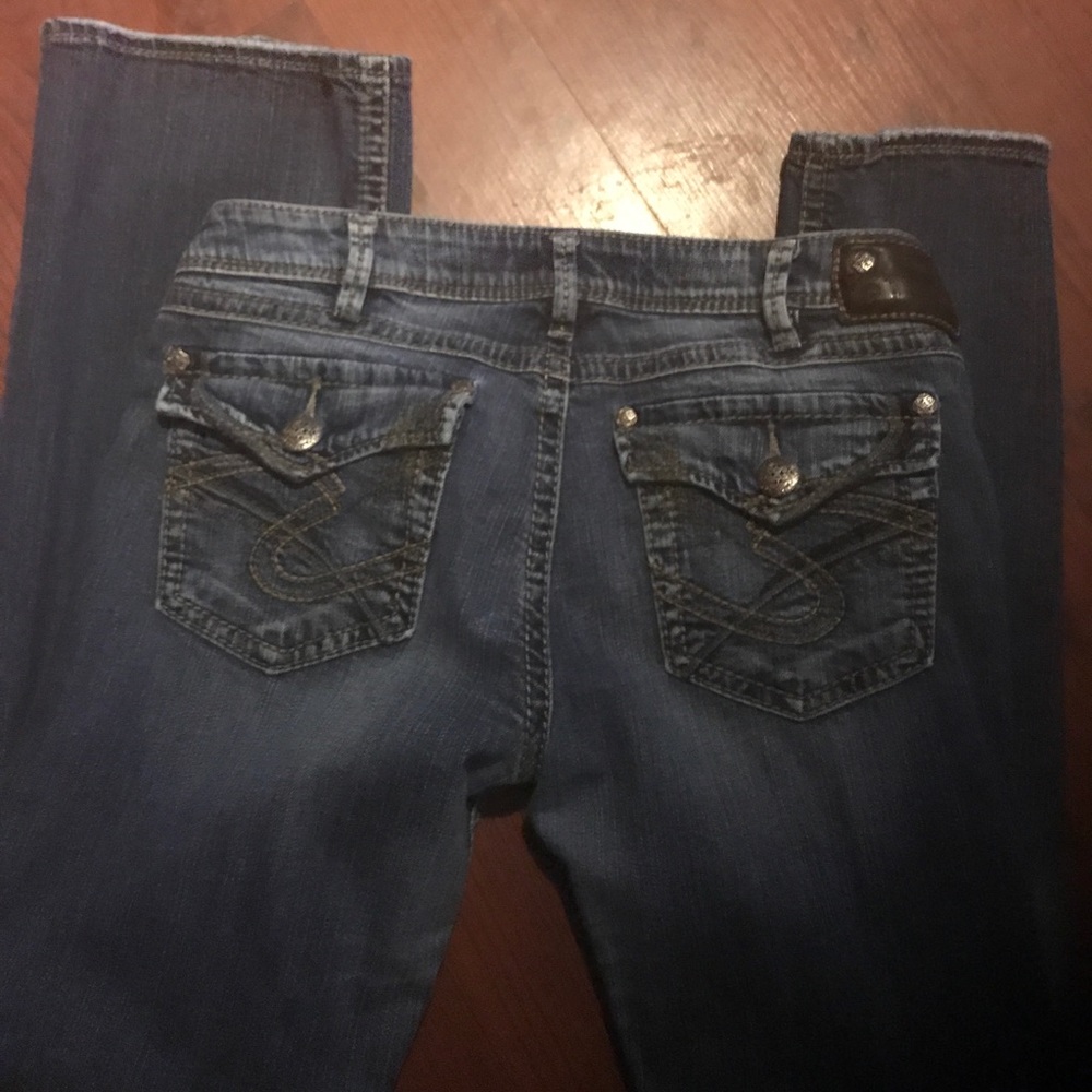 Silver jeans
