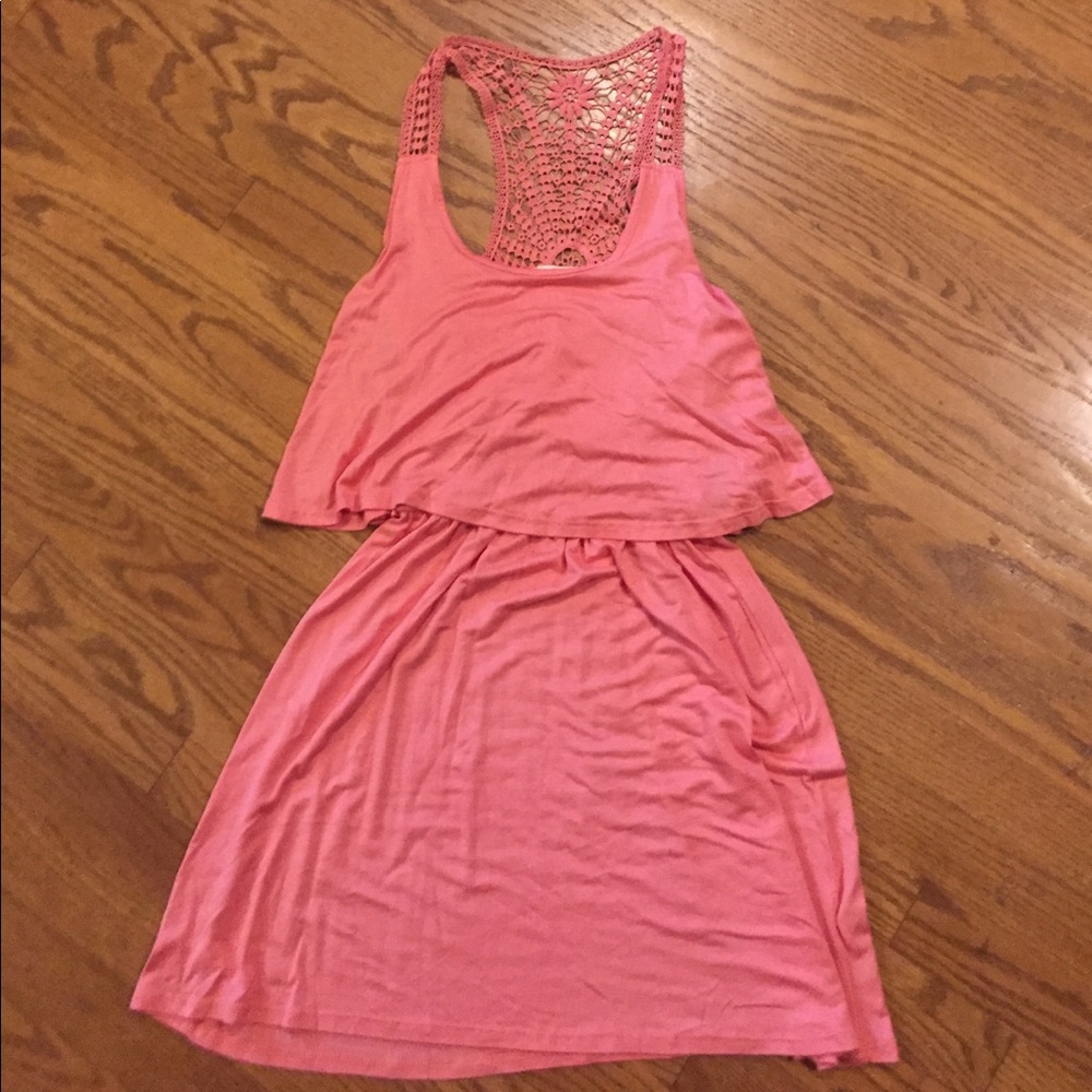 Pink dress