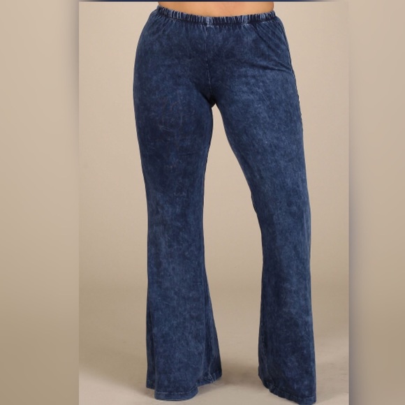 SALE! PLUS SIZE STRETCH FLARE PANTS~ - Picture 2 of 7