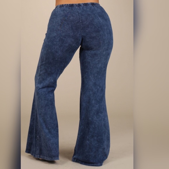 SALE! PLUS SIZE STRETCH FLARE PANTS~ - Picture 3 of 7