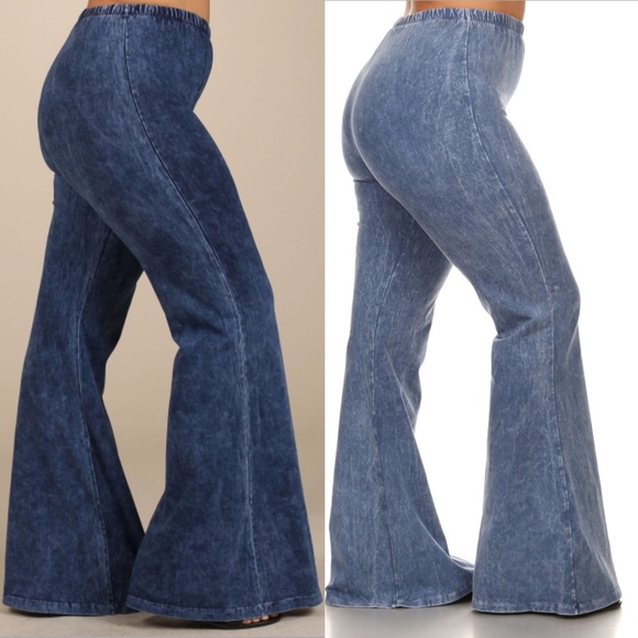 SALE! PLUS SIZE STRETCH FLARE PANTS~ - Picture 6 of 7