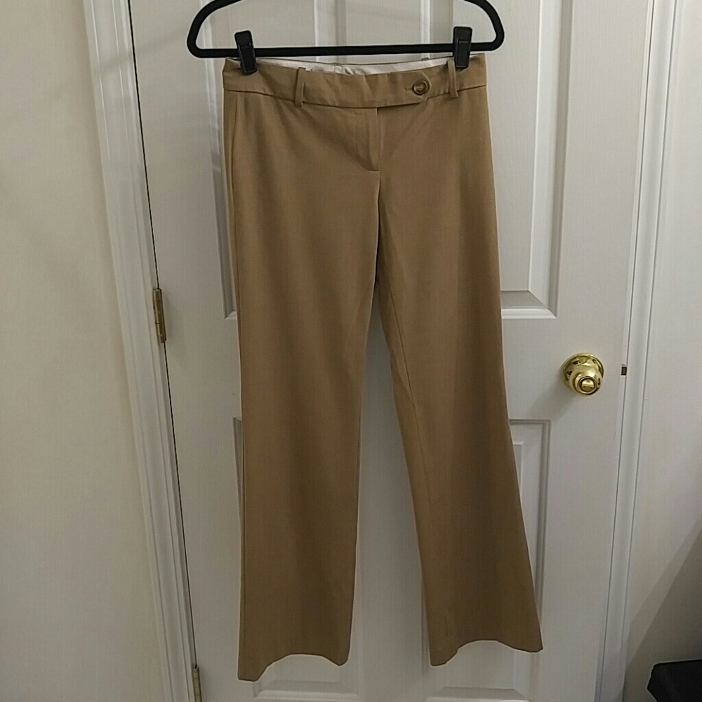 Ann Taylor LOFT Tan Dress Pants - 5/4