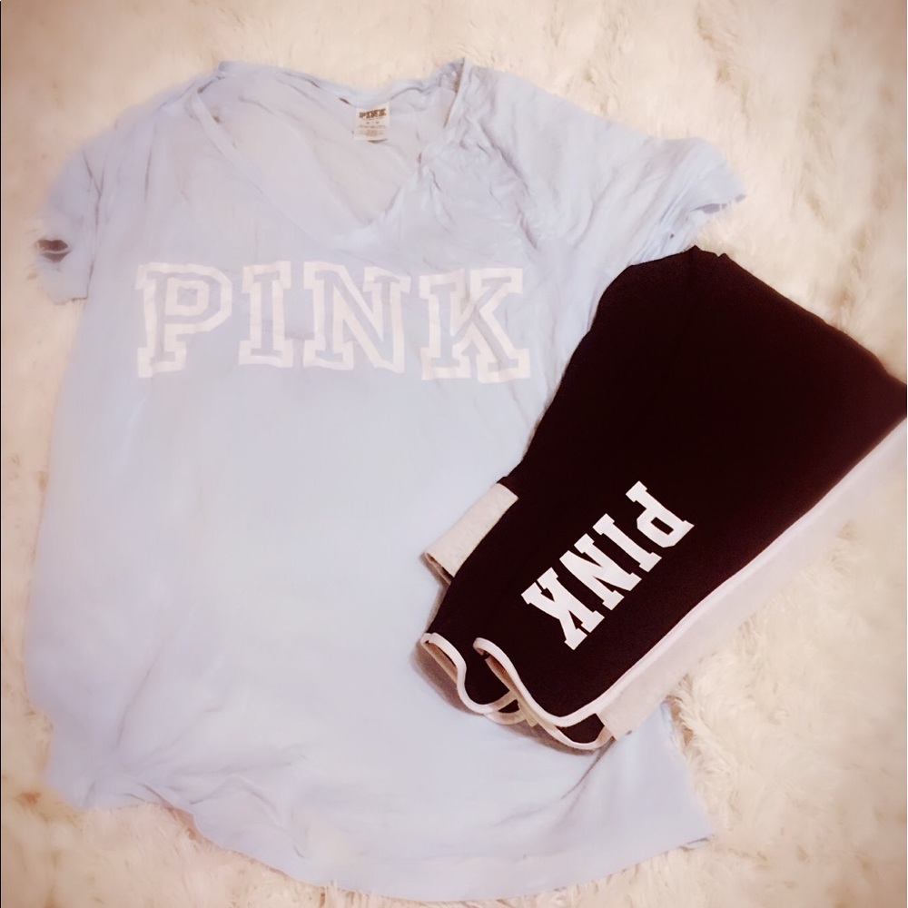 Baby blue loose fit super soft tee NWOT