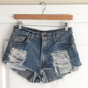 High waisted Levi's