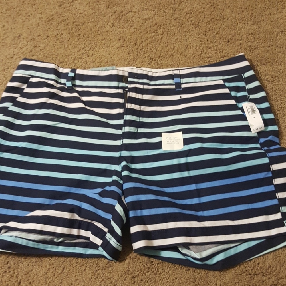Old navy striped shorts