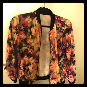 Floral jacket Floral jacket