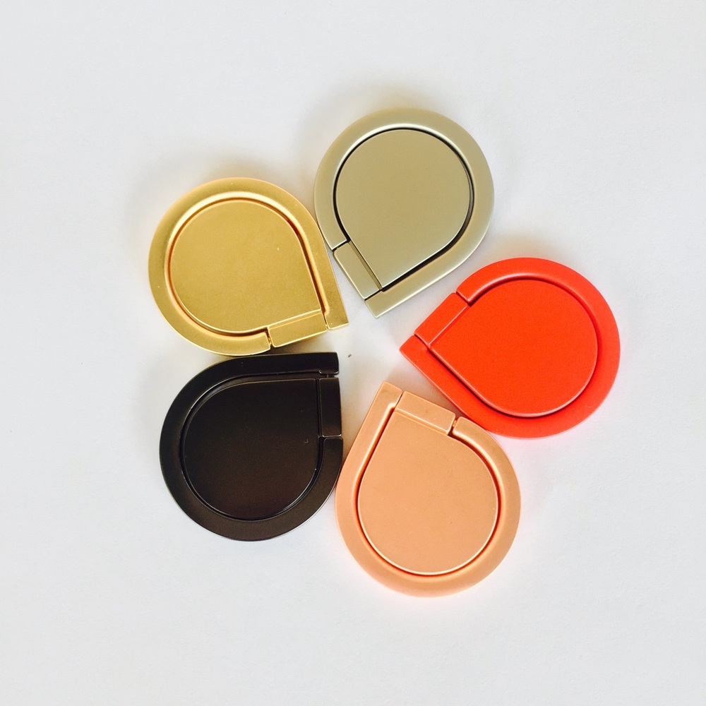 2  Phone ring stand holder Metal. 3M new