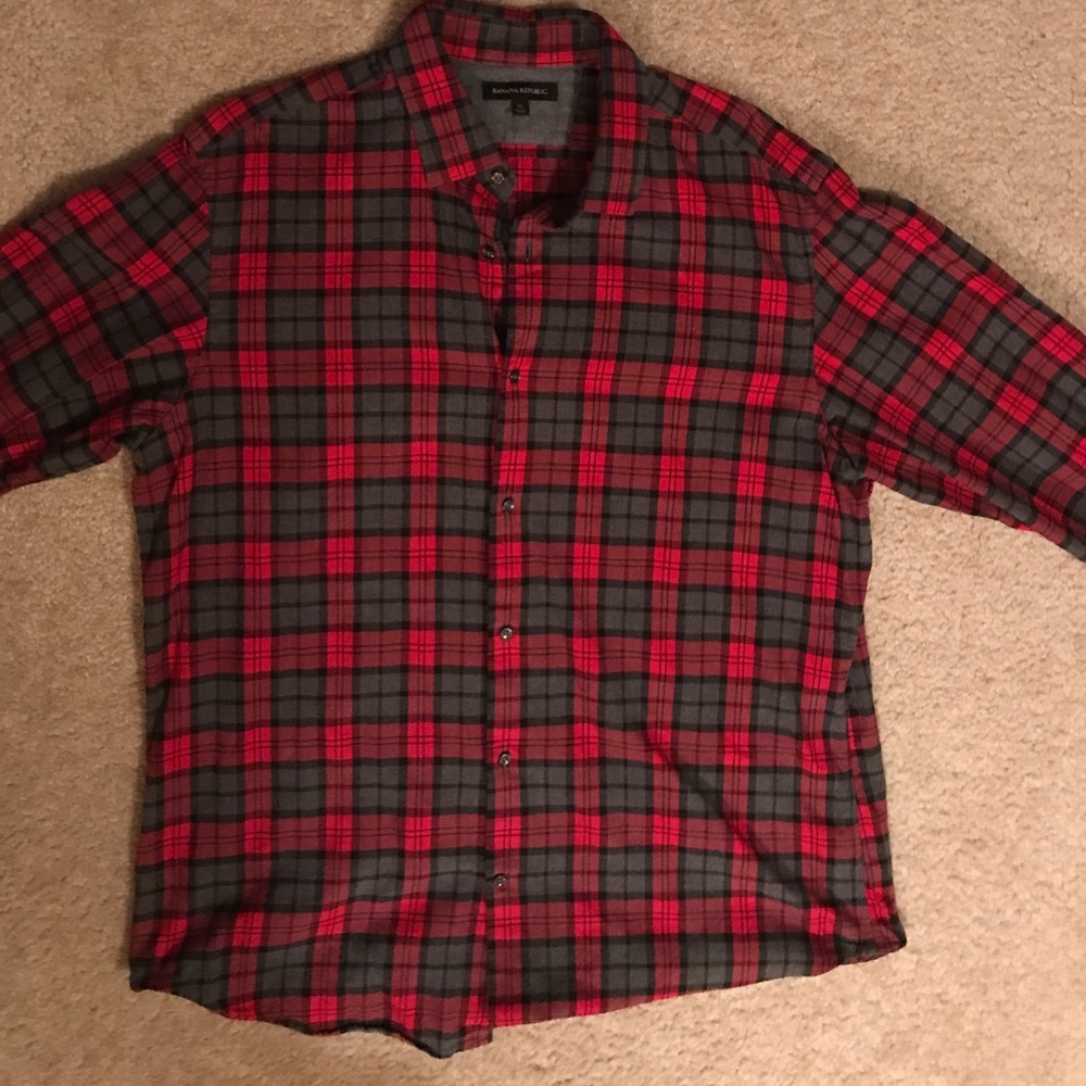 Banana Republic flannel shirt