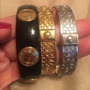 Authentic Coach bangles