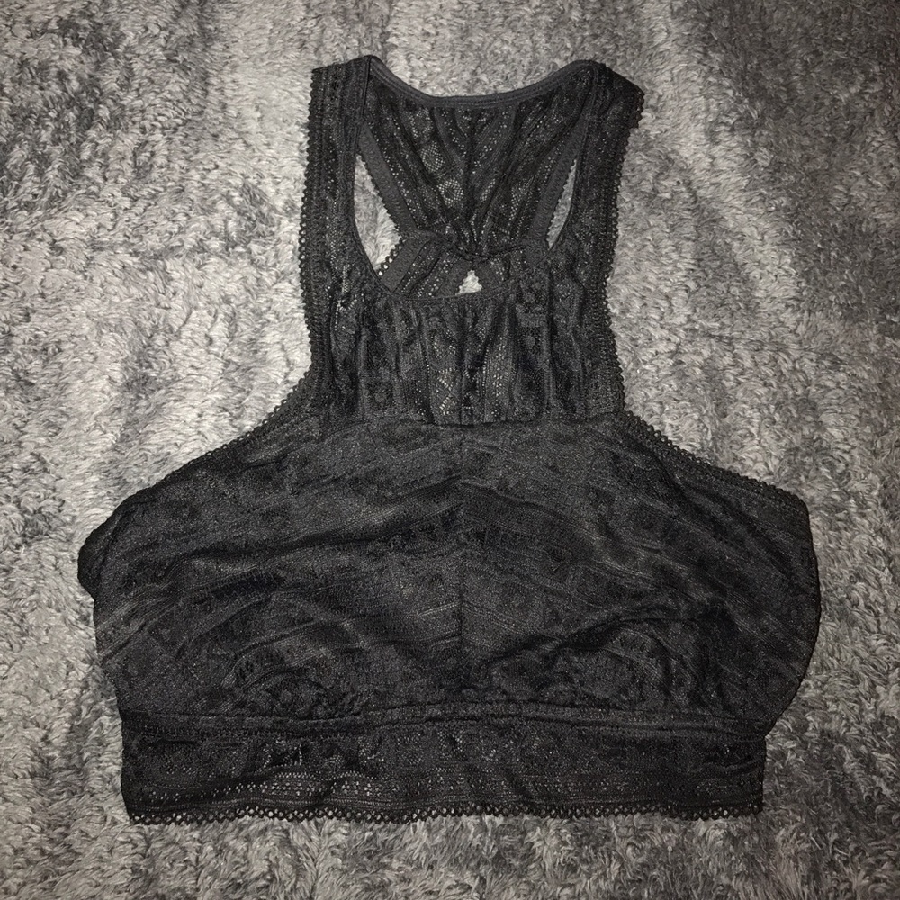 Black Aerie Bralette/Crop Top