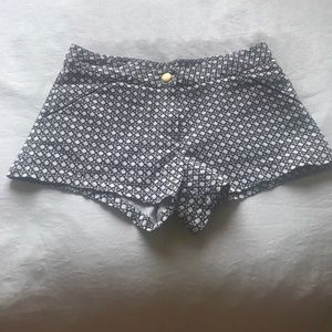 DVF short shorts