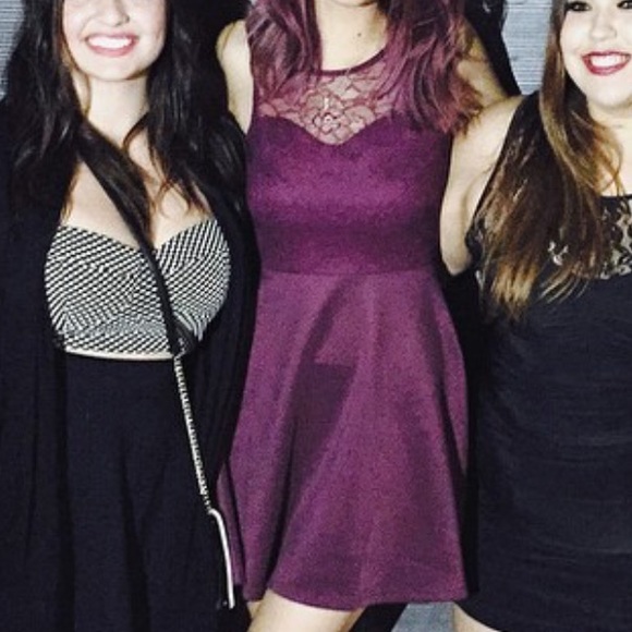 HM Cocktail Dress Purple