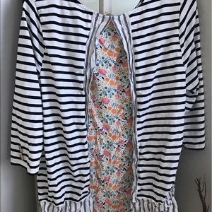 Matilda Jane striped floral top