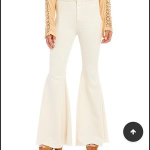 Free People Float on Flare Leg High Rose Jeans
