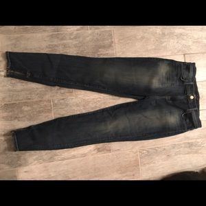 J Brand Maria Cropped Ankle Zip 30
