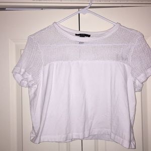 mesh crop top
