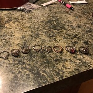 Costume jewelry rings bundle