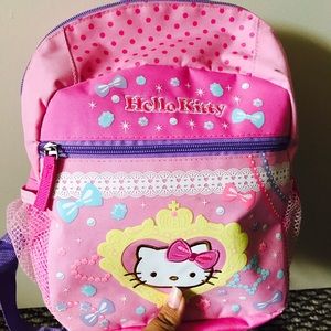 Authentic hello kitty pink mini backpack