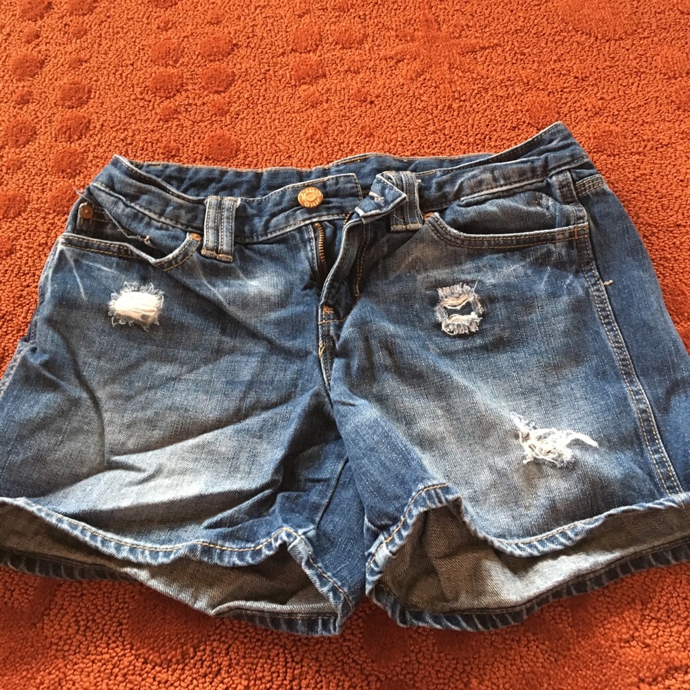 Navy blue shorts