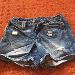 Navy blue shorts
