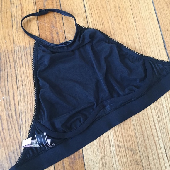 3 for $15! VS High Neck Striped Sparkly Bralette! - Picture 6 of 6