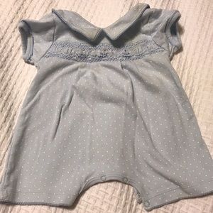 Magnolia Baby Smocked Sailboat Outfit