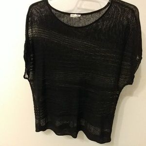 Eileen Fisher light weight short sleeve sweater