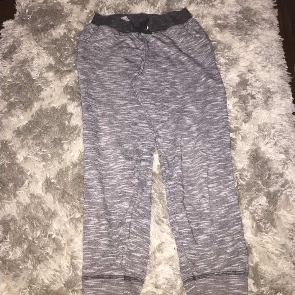Grey joggers sweatpants