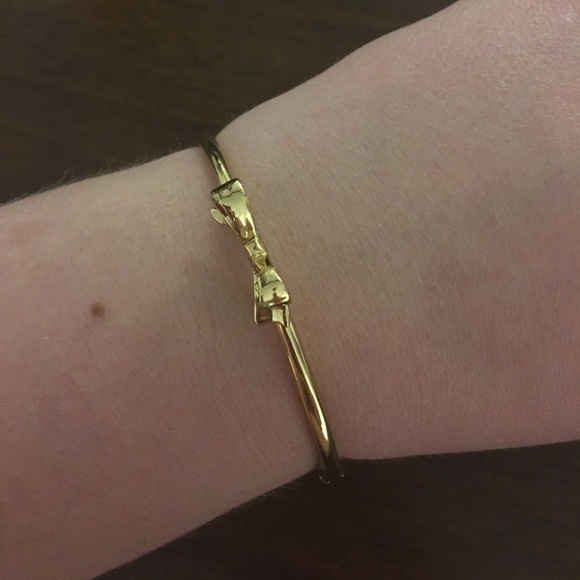 kate spade Jewelry - Kate Spade Gold Bow Bracelet