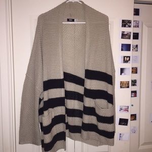 urban outfitters striped cardigan