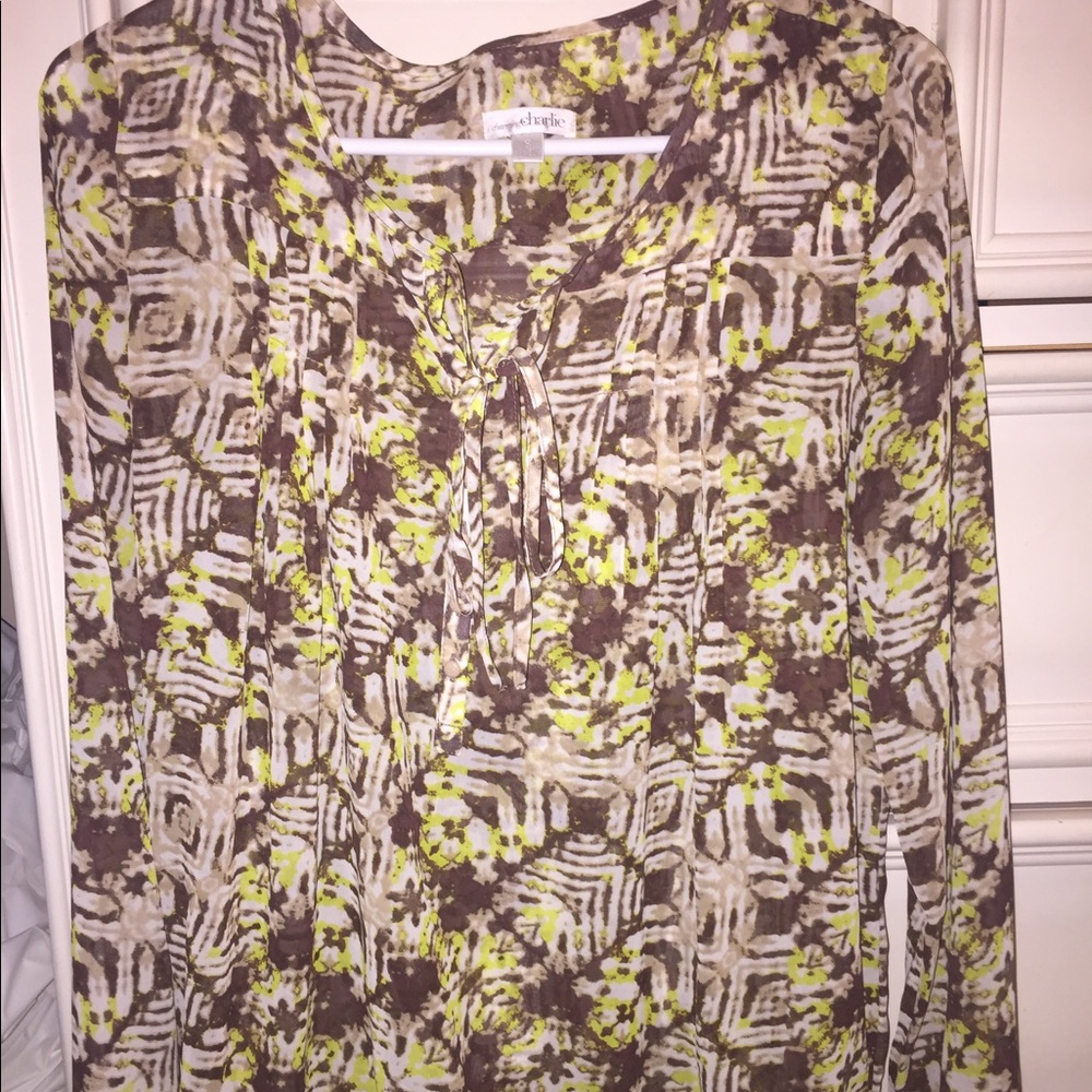 Charming Charlie's blouse