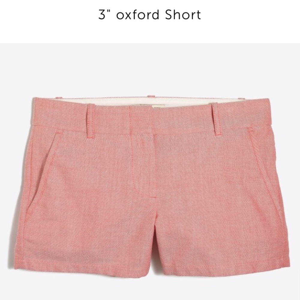 j. Crew Oxford shorts