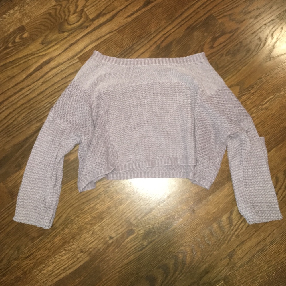 UO Cropped Knit Sweater