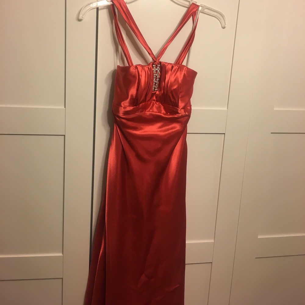 Mango gown with corset back WORN ONCE