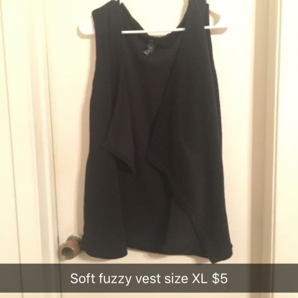 Black soft vest