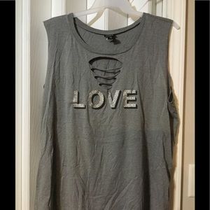 Torrid size 3 Love top