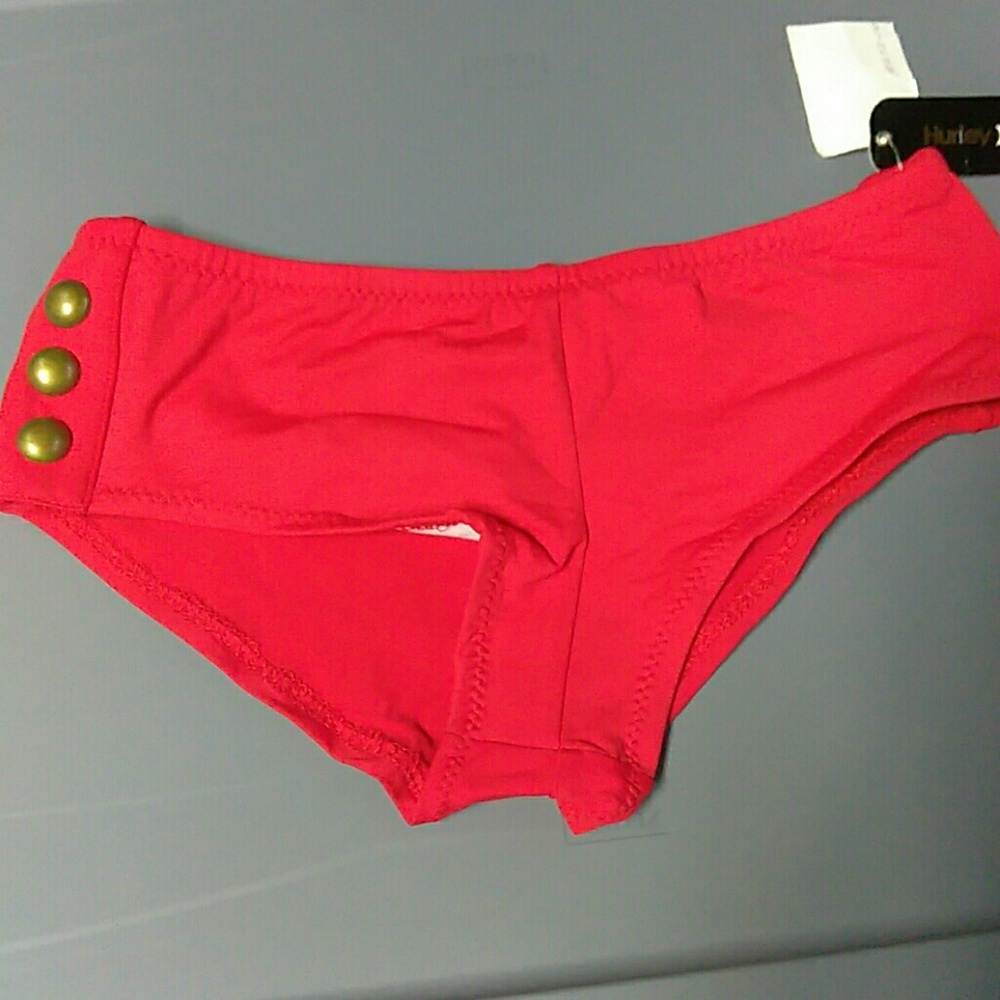 New Hurley Red swim bottoms