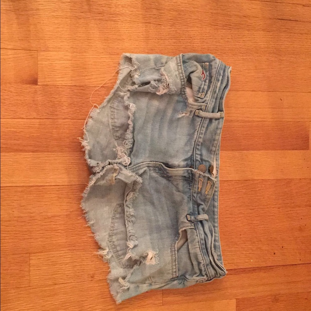 Hollister denim shorts