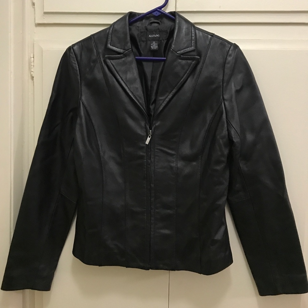 Leather jacket