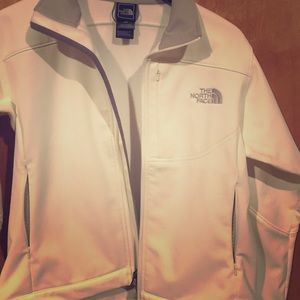 The north face white jacket