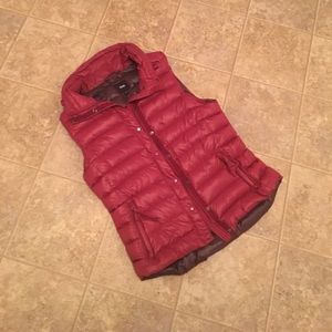 Lightweight Gap puffer pink vest