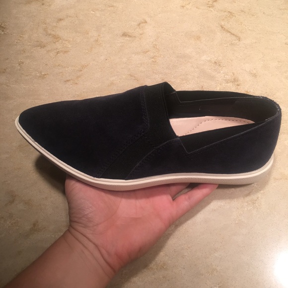 NVY new with tags slip on suede flats - Picture 4 of 4