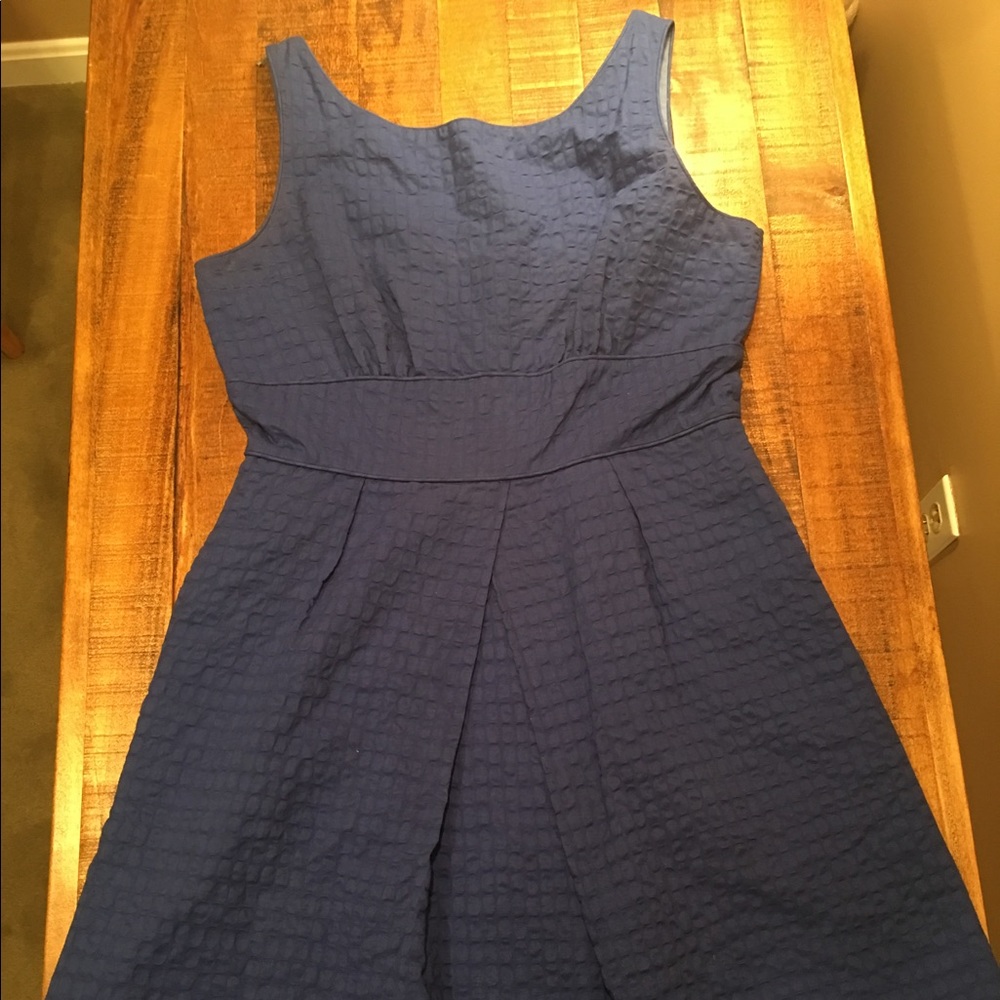 J. Crew blue dress